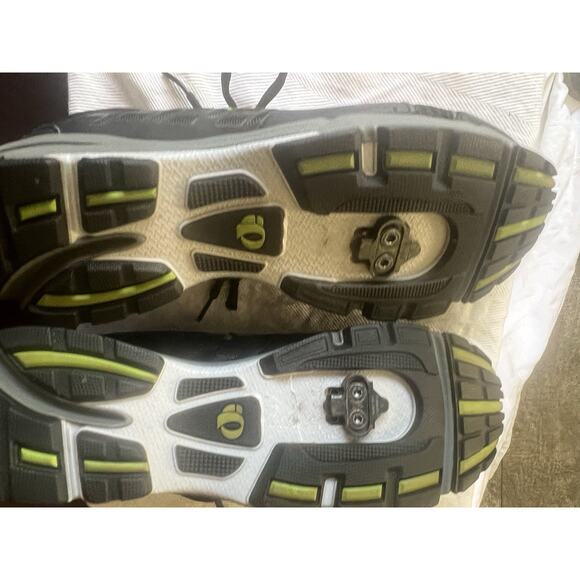 PEARL iZUMi X-Road Fuel v5 Cycling Shoes~EUR 49- Mens Size 14 Black & Green - Picture 13 of 15